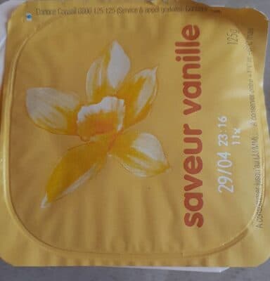 Danette saveur vanille