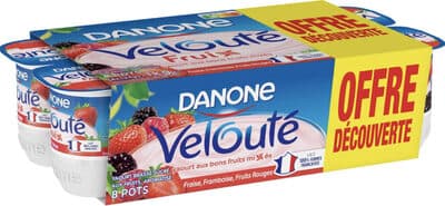 Velouté Fraise, Framboise, Fruits Rouges