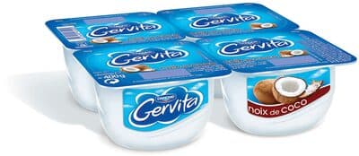 Gervita saveur noix de coco 100 g x 4