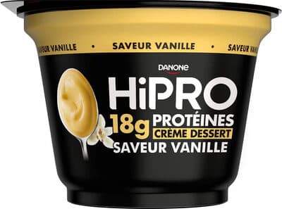 Hipro Protéines Crème dessert vanille