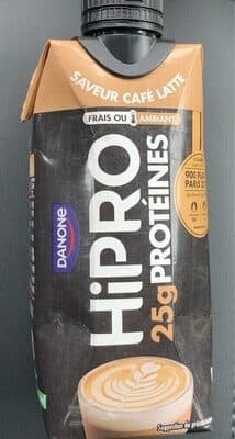 Hipro 25g protéines saveur café latté