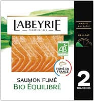 SAUMON ATLANTIQUE BIO FUME AU BOIS DE HÊTRE