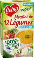 Mouliné 12 légumes -25% de Sel