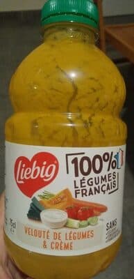 Velouté légumes et crème