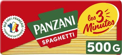 Panzani spaghetti 3 minutes 500g