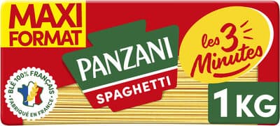 Panzani spaghetti 3 minutes 1kg