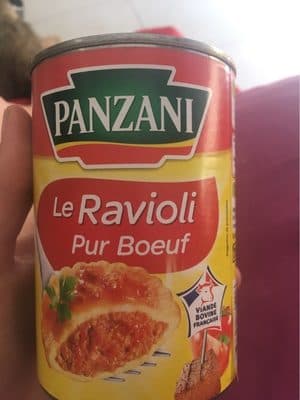 Ravioli pur bœuf sans colorant ni conservateur