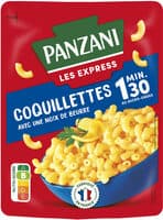 Coquillettes nature avec une noix de beurre