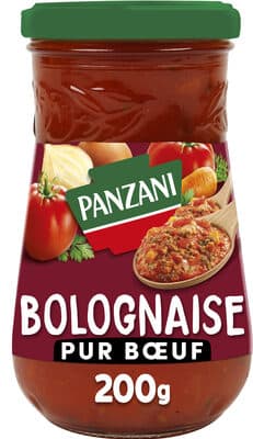 Panzani sauce bolognaise pur boeuf 200g