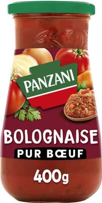 Panzani - spf - sauce bolognaise pur boeuf 400g