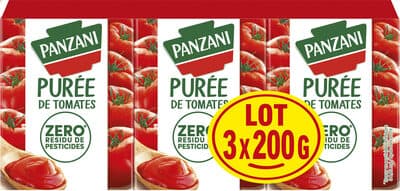 Purée de tomates Zéro Résidu de pesticides