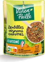 Lentilles oignons carottes