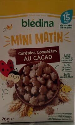 Céréales complètes au Cacao