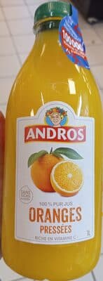 100% Pur jus oranges