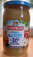 Compote de pomme allégée