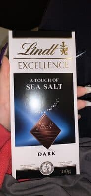 Lindt Excellence A Touch of Sea Salt Dark