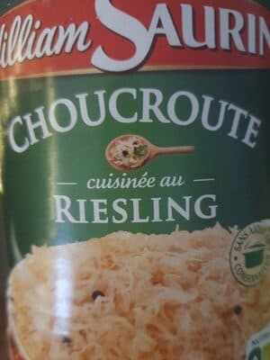 Choucroute william saurin