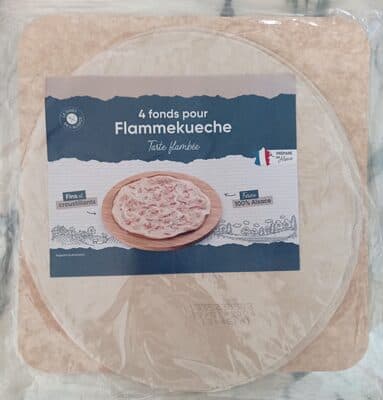4 fonds pour flammekueche