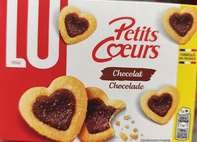 Petits coeurs chocolat