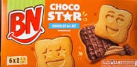 Choco Star chocolat au lait
