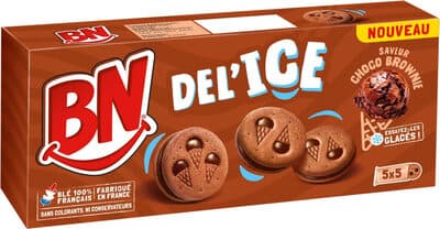 DEL'ICE saveur choco brownie