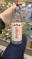 Evian water