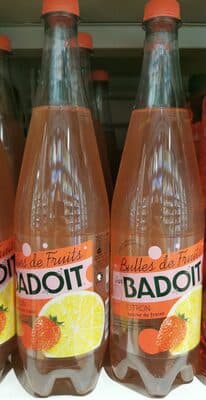 BULLES DE FRUITS CITRON FRAISE