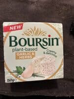BOURSIN Vegan knoflook fijne kruid.