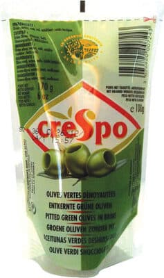 Olives vertes denoyautées