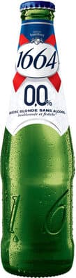 Bière sans alcool 1664
