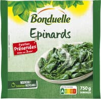 Epinards Feuilles Préservées 750g