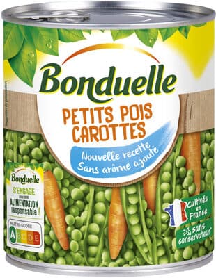 Pois carottes sans arôme ajouté 4/4