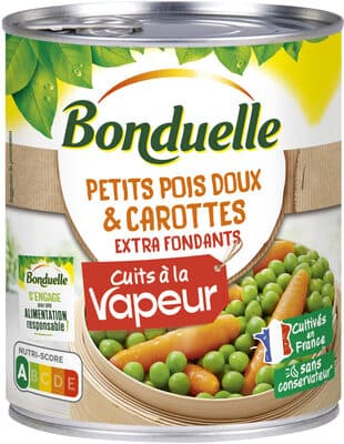 Pois carottes Vapeur 4/4