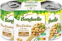 Pois chiches très peu de jus 1/4x2