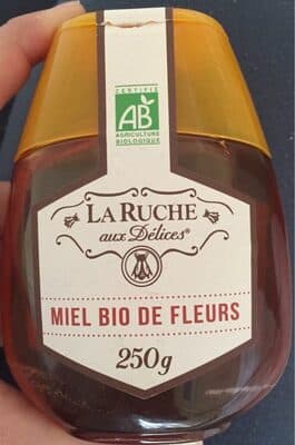 Miel bio de fleurs