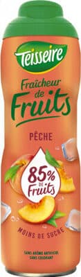 Fraîcheur de Fruits Sirop de pêche