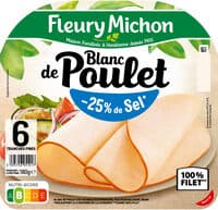 Blanc de Poulet - 25% de sel*