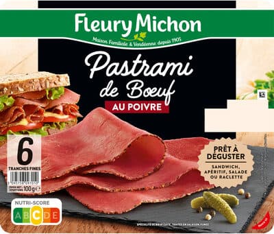 Pastrami de Boeuf - au Poivre