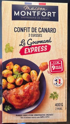 Confit de canard, cuisse x2