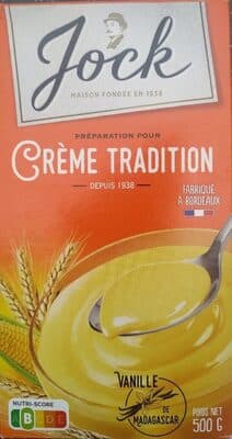 Crème tradition