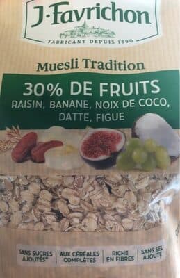 Muesli 30% de fruits