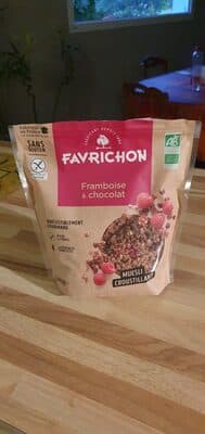 muesli croustillant Framboise & chocolat