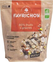 60% fruits & graines