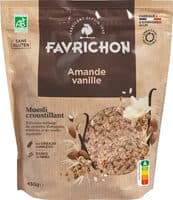 Muesli croustillant Amande vanille