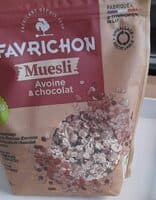 Muesli Avoine chocolat