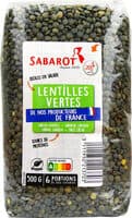 Lentilles vertes