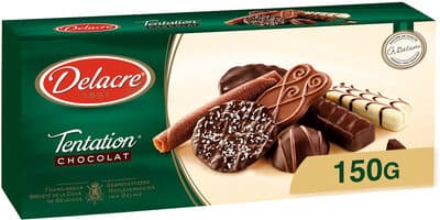 Biscuits DELACRE Tentation Biscuits Chocolatés - 150g