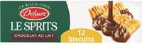 Biscuits Sablés DELACRE Sprits Chocolat au Lait - 200g