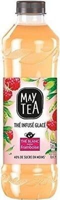 Thé infusé glacé a la framboise