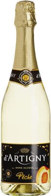 Effervescent sans alcool Pêche